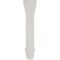 Ekena Millwork 2 1/4"W x 6"D x 10"H Stockport Wood Vintage Decor Bracket, Chalk Dust White BKTWD02X06X10STWH - alternate 2